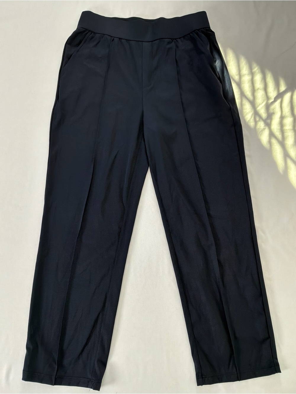 HALARA Black Straight-Leg Pull-On Pants